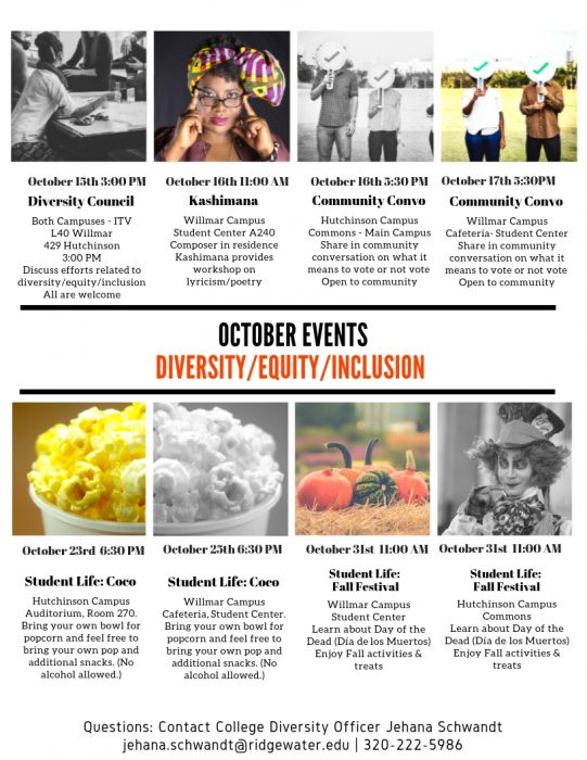 October Multicultural Events