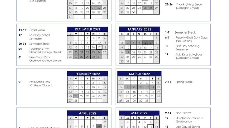 Mankato State University Calendar 2022 2023 2022-2023 Academic Calendar - Ridgewater College