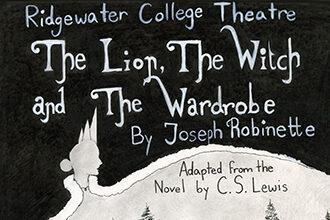 Theatre production image of partial poster